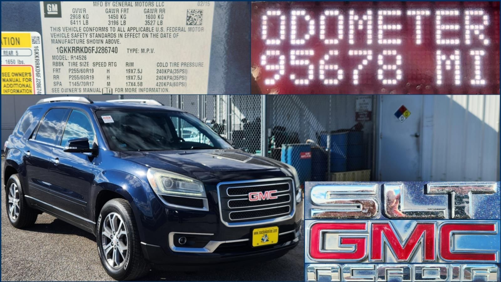 Used 2015 GMC Acadia