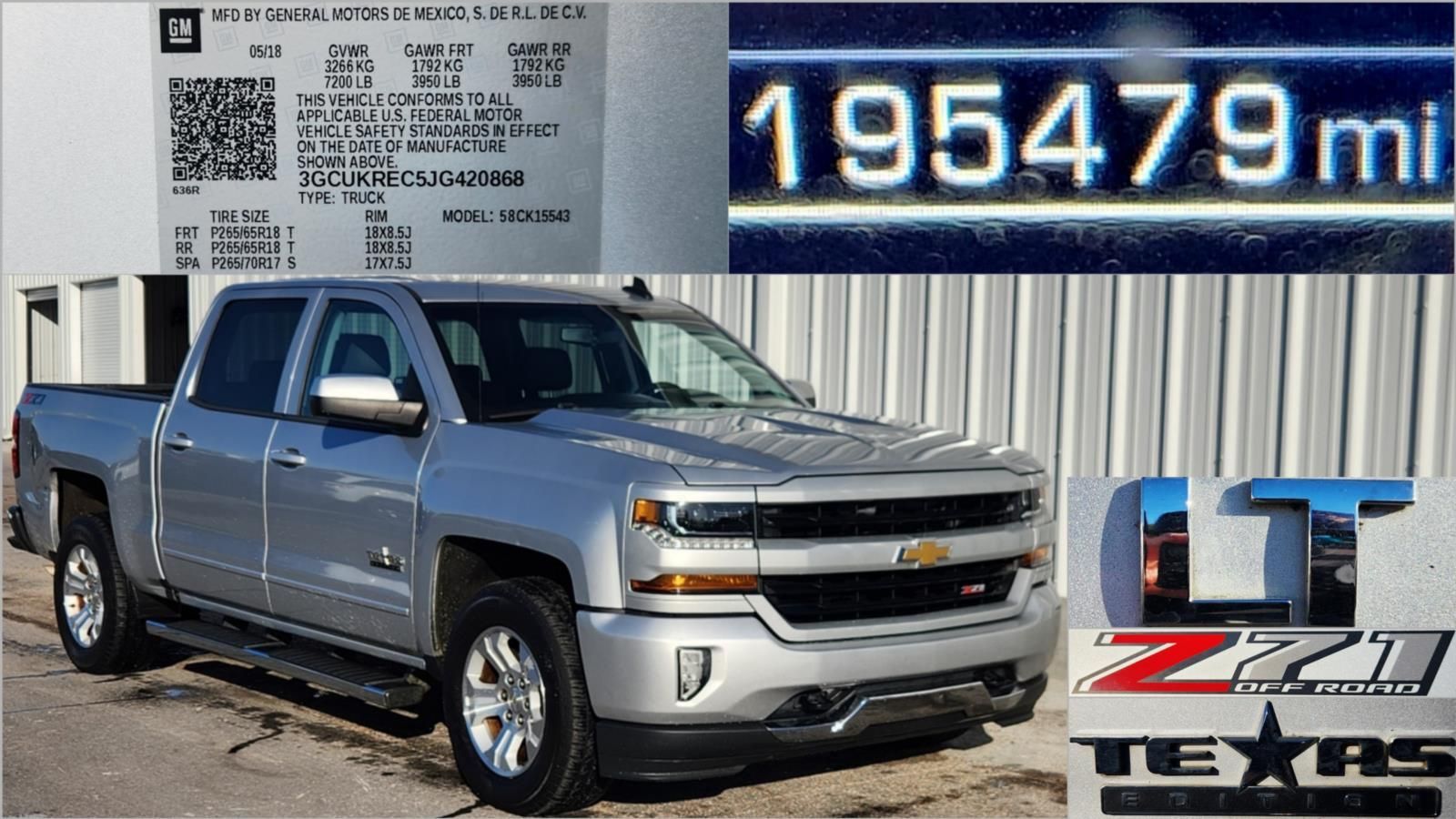 Used 2018 Chevrolet Silverado 1500