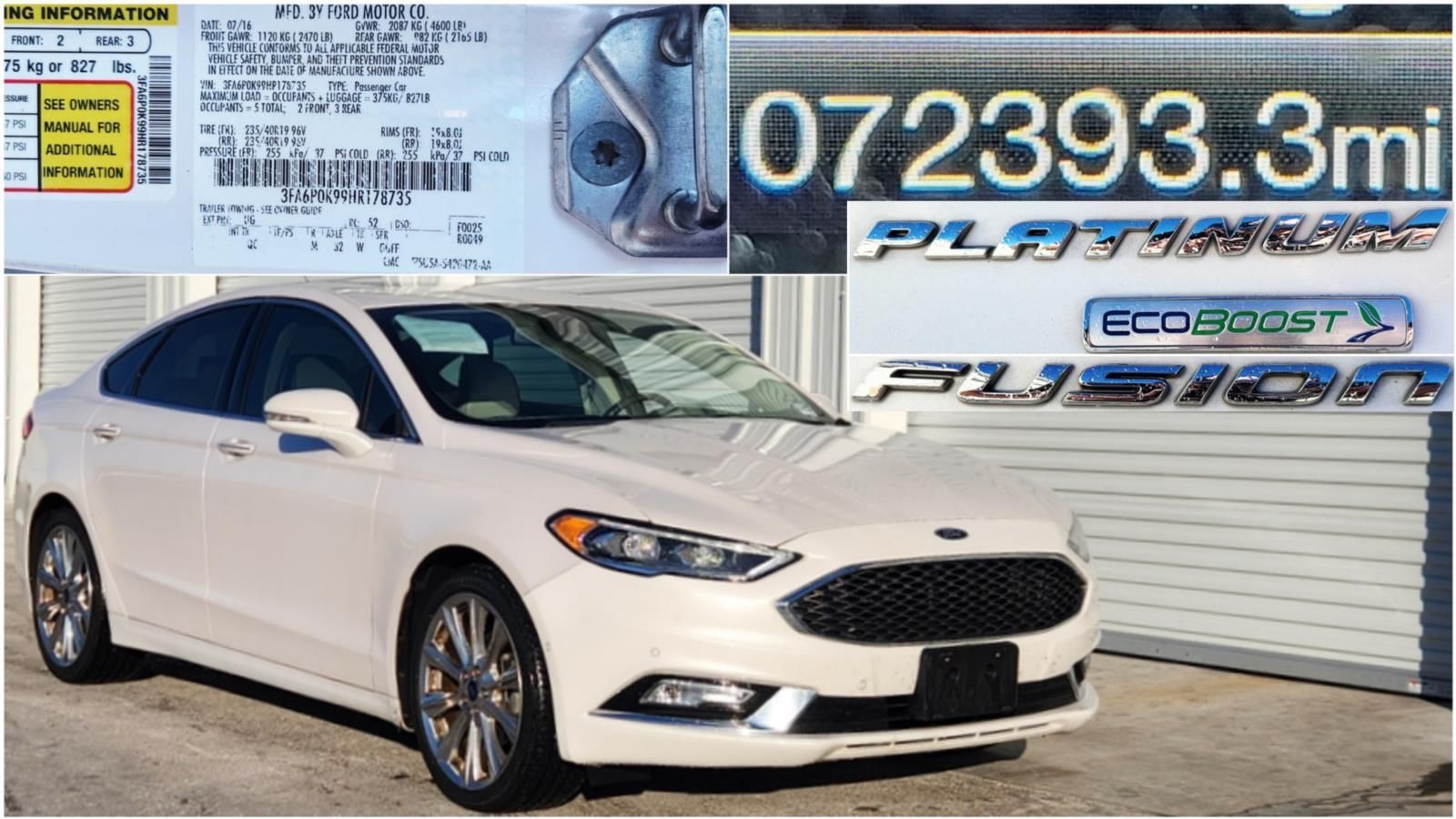 Used 2017 Ford Fusion