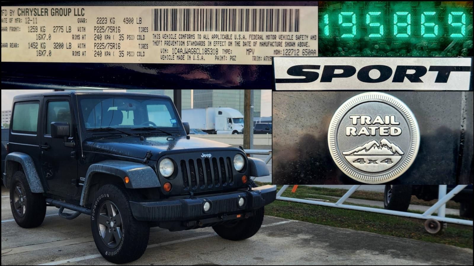 Used 2012 Jeep Wrangler