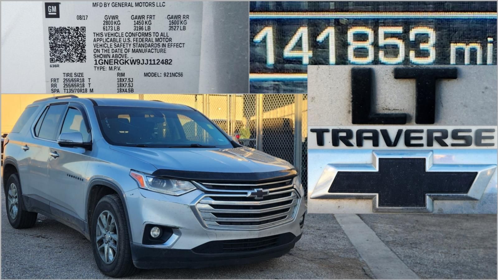 Used 2018 Chevrolet Traverse