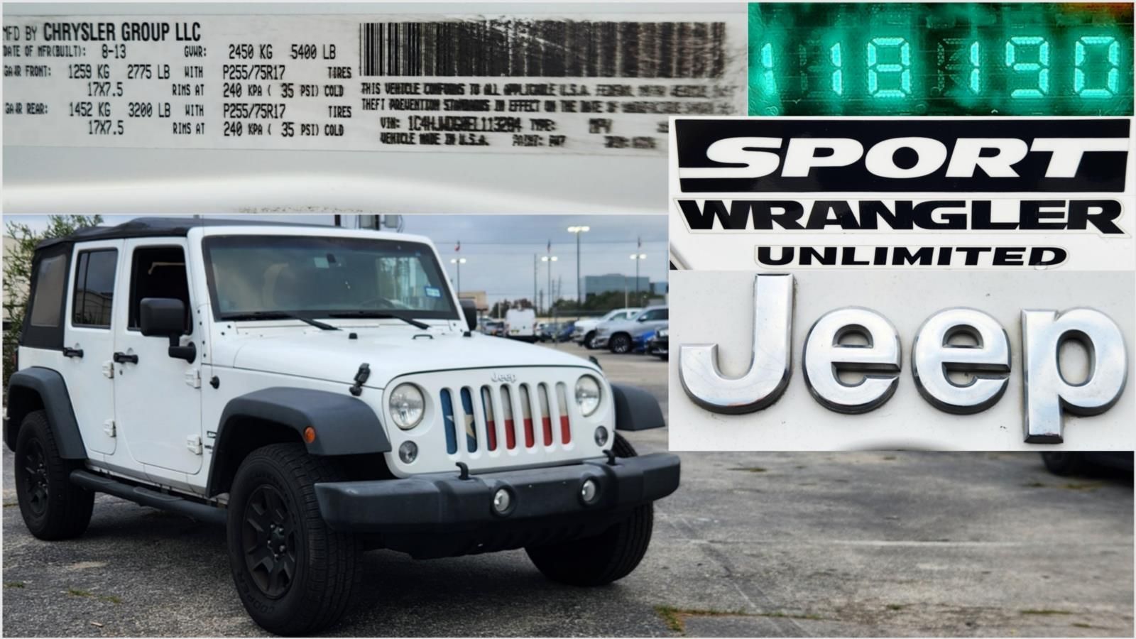 Used 2014 Jeep Wrangler