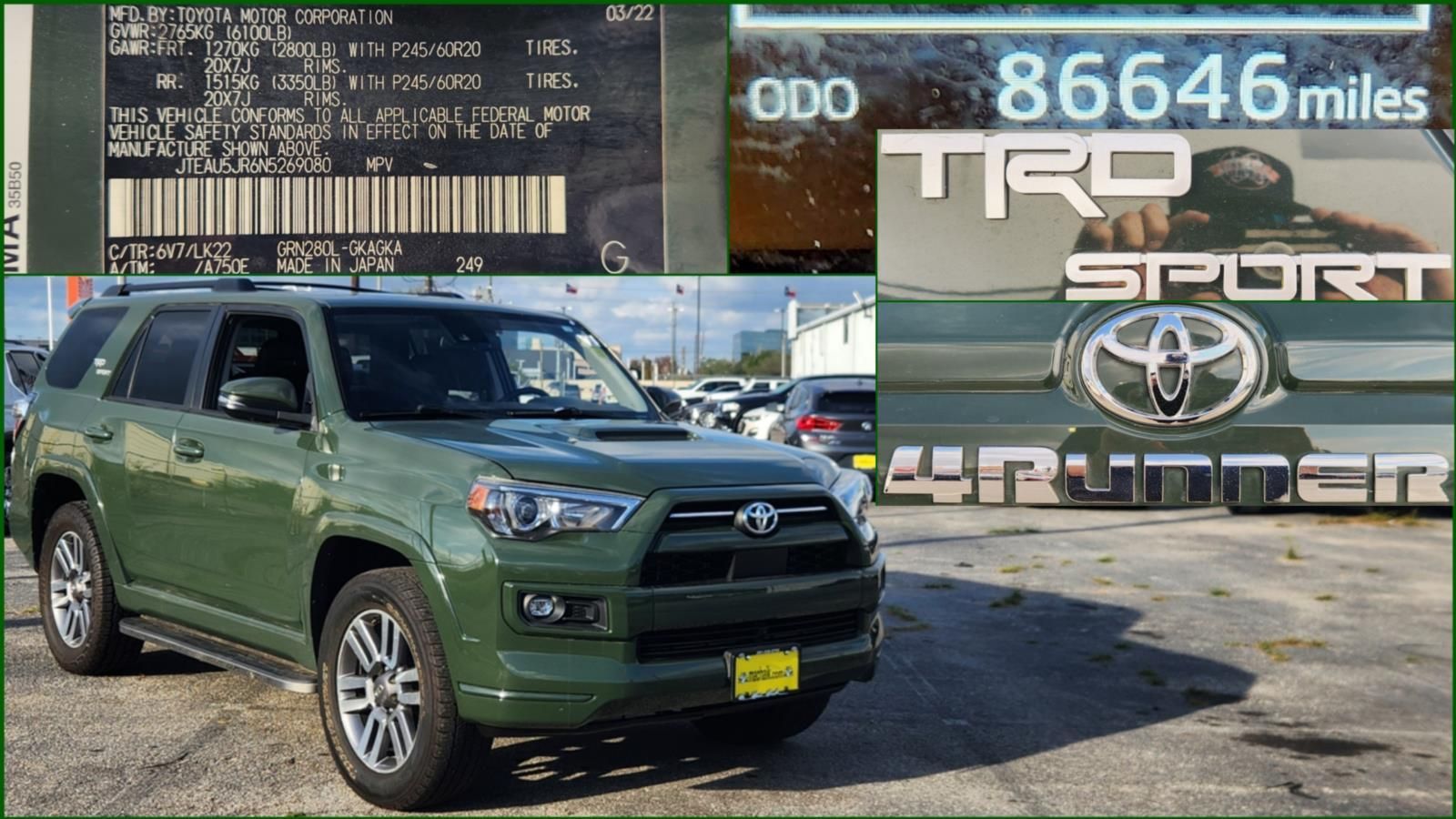 Used 2022 Toyota 4Runner