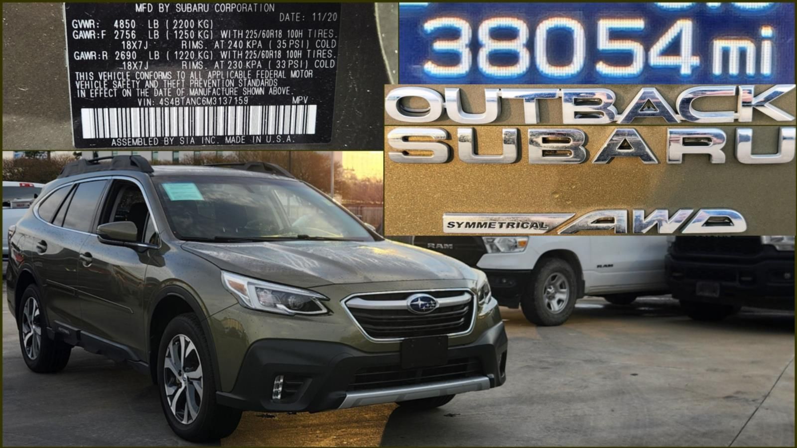 Used 2021 Subaru Outback