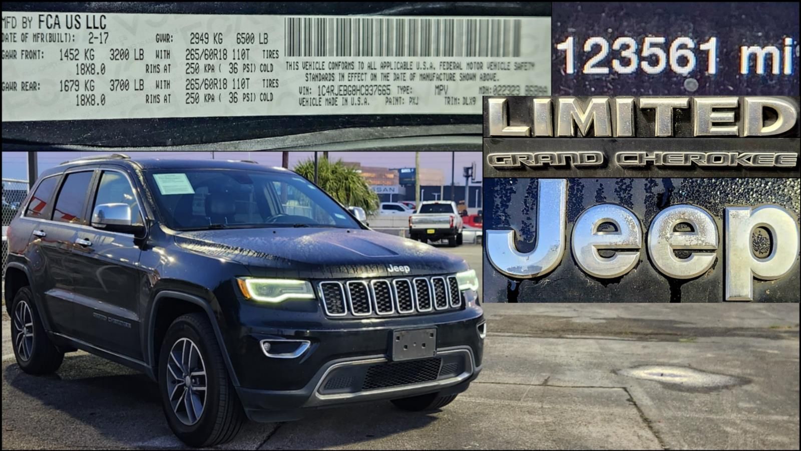 Used 2017 Jeep Grand Cherokee