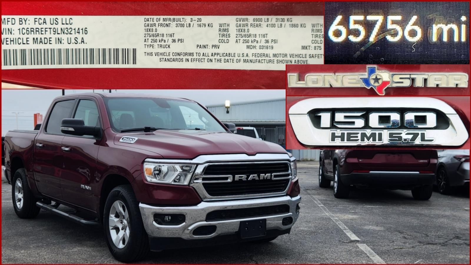 Used 2020 Ram 1500