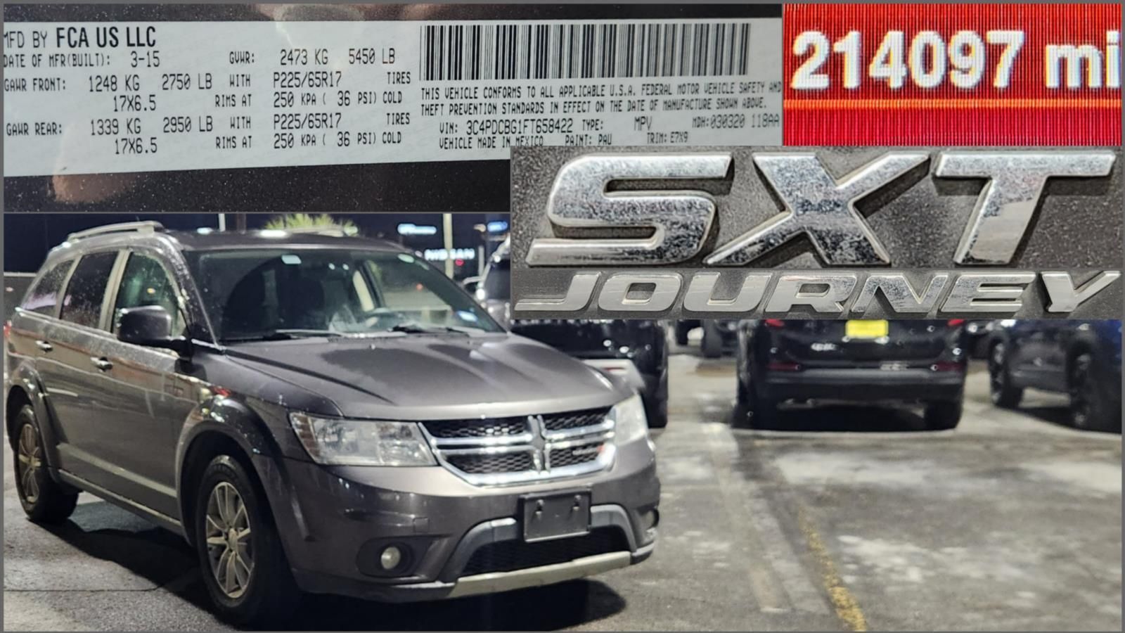Used 2015 Dodge Journey