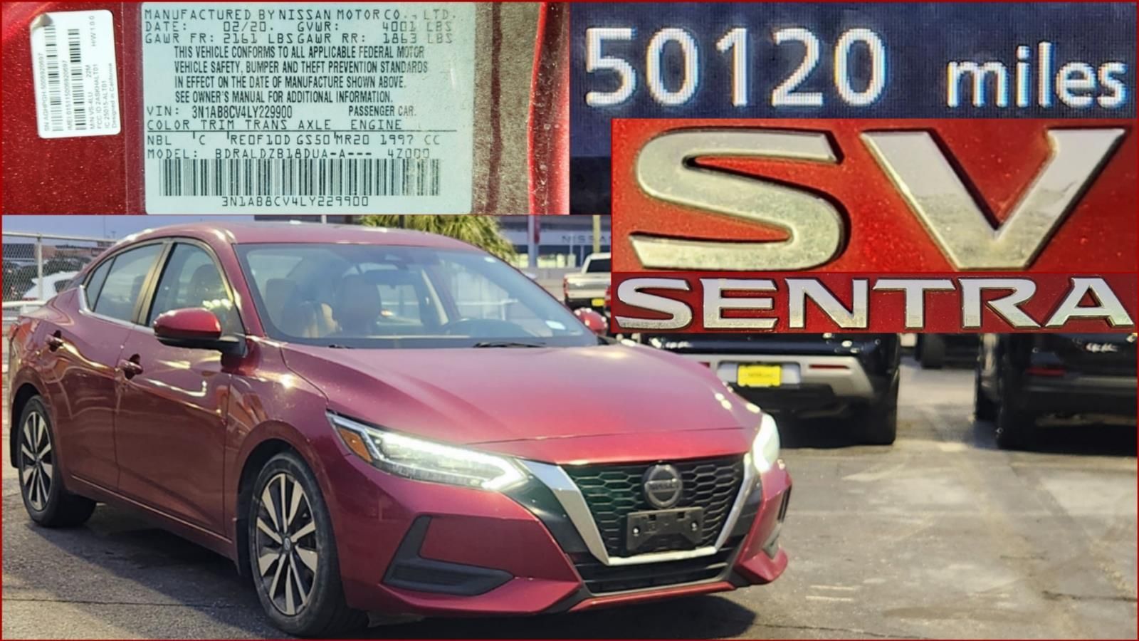 Used 2020 Nissan Sentra