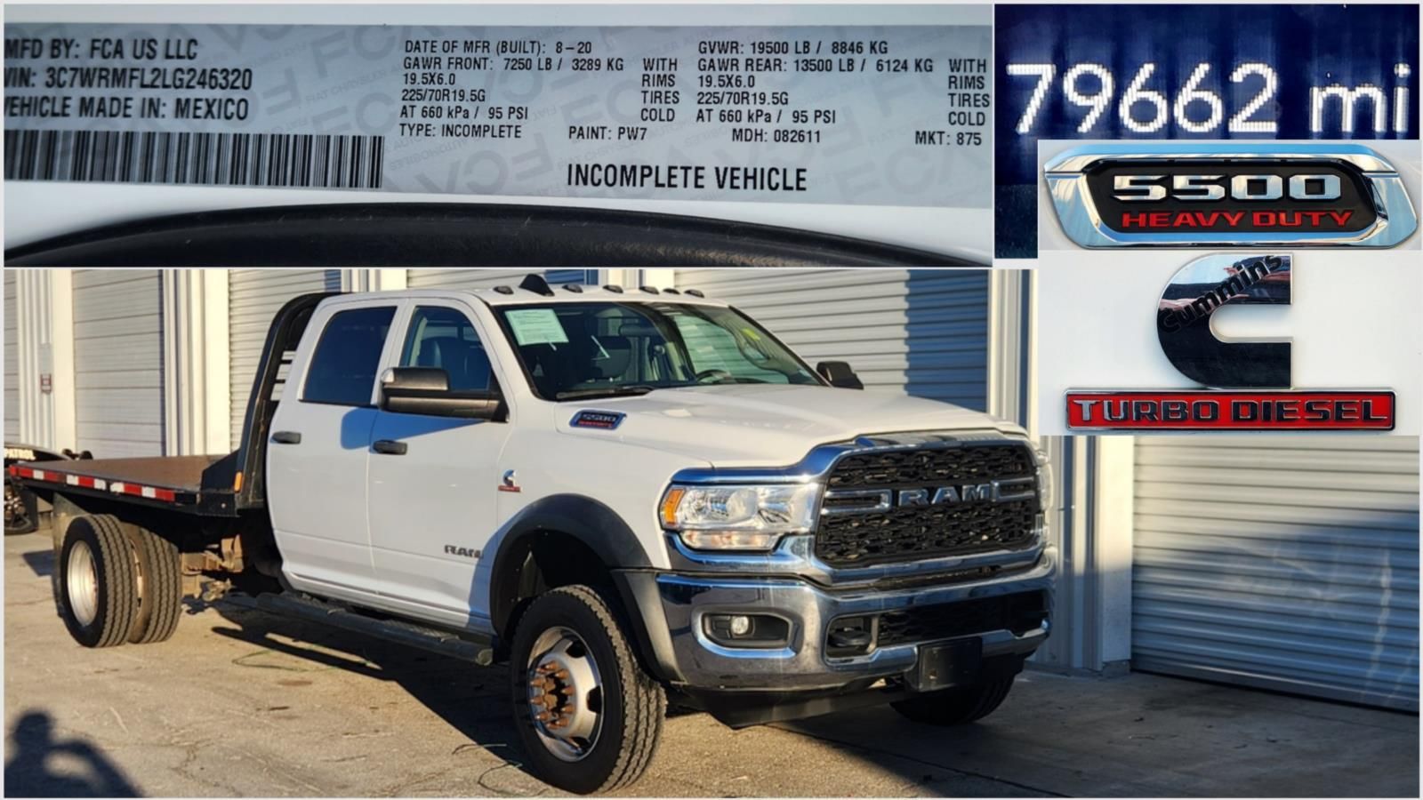 Used 2020 Ram 5500 Chassis Cab