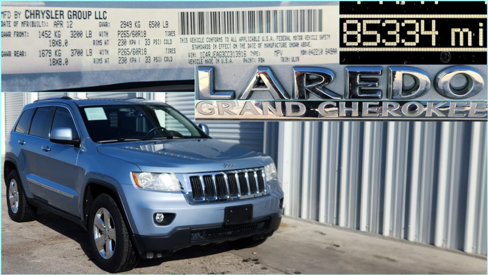 Used 2012 Jeep Grand Cherokee