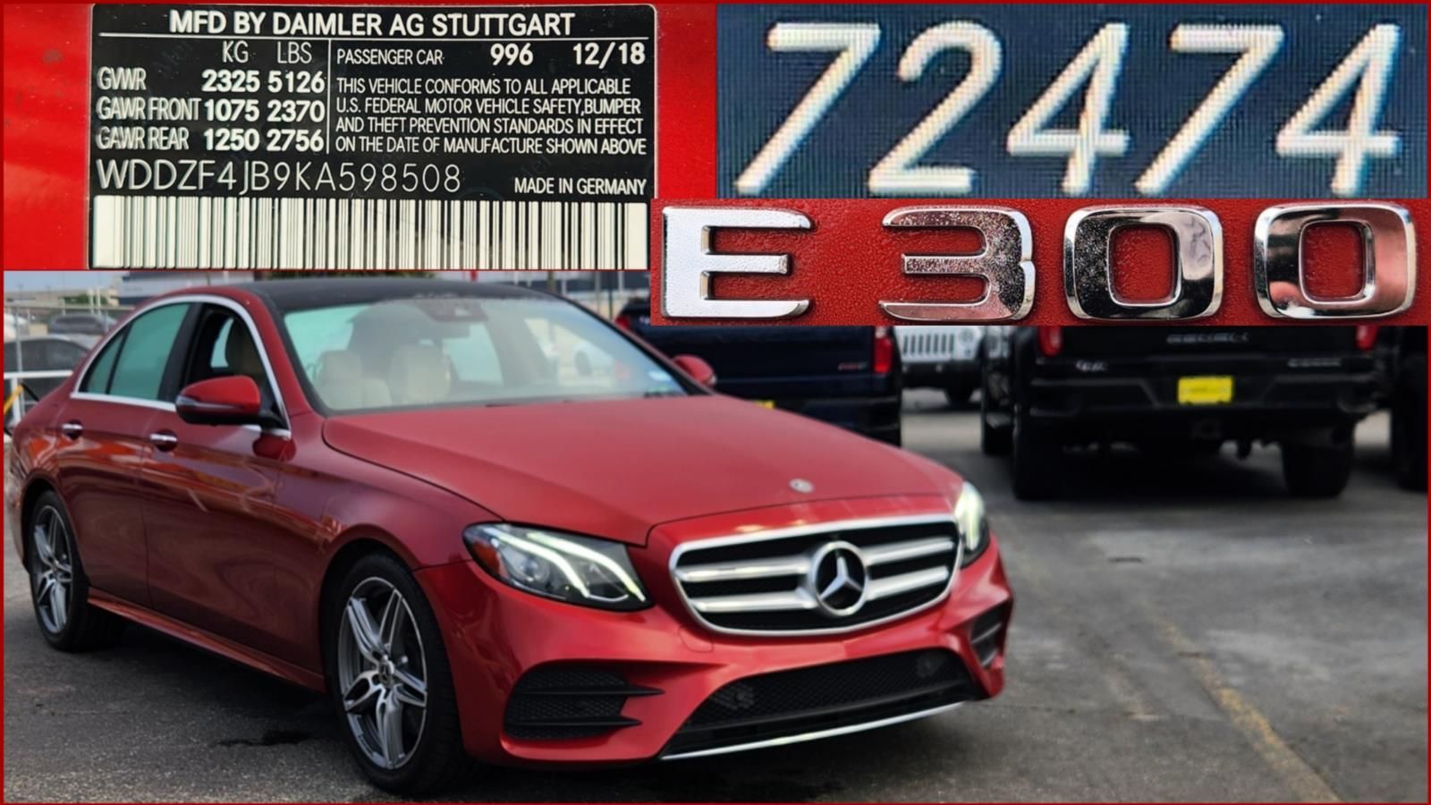 Used 2019 Mercedes-Benz E-300