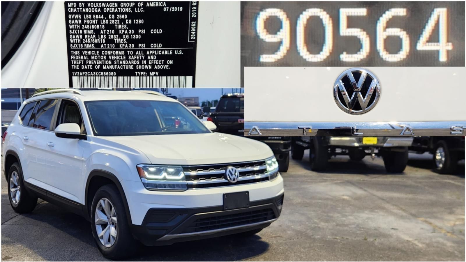 Used 2019 Volkswagen Atlas