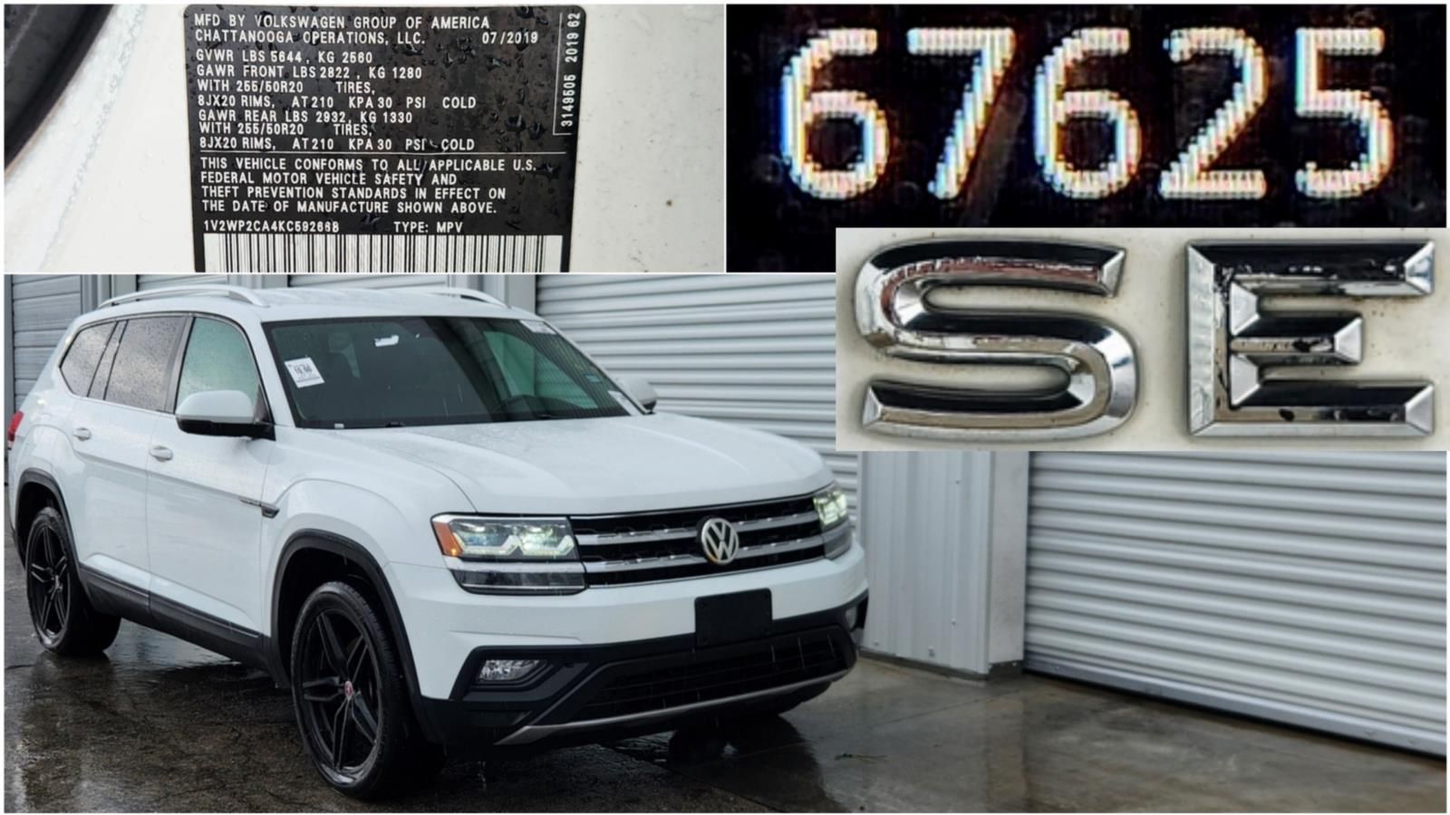Used 2019 Volkswagen Atlas