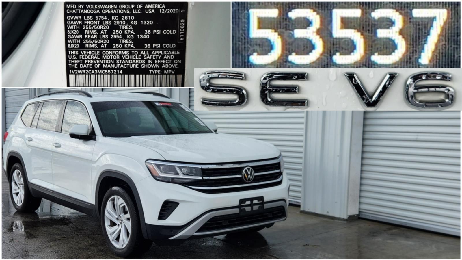 Used 2021 Volkswagen Atlas