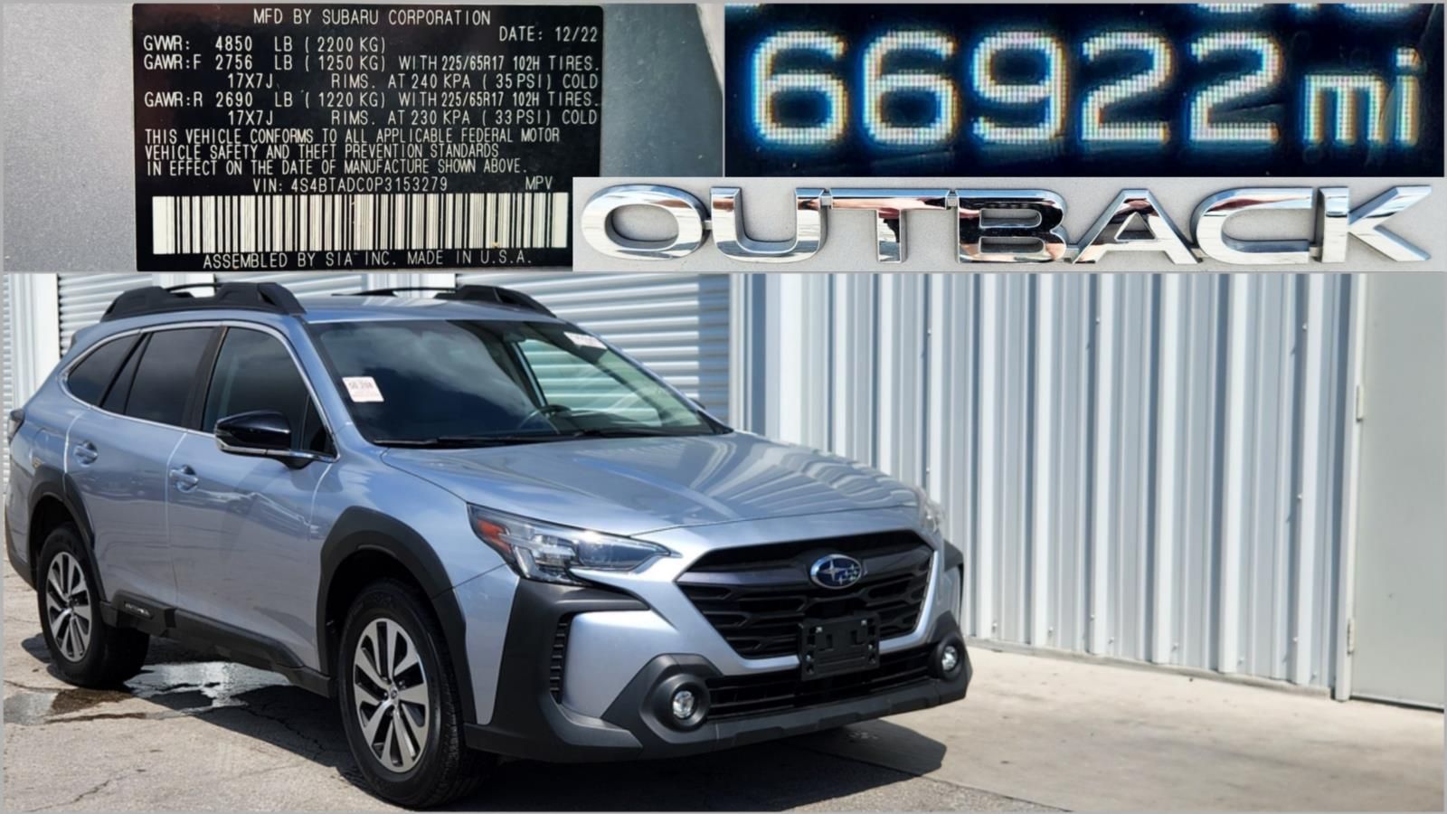 Used 2023 Subaru Outback