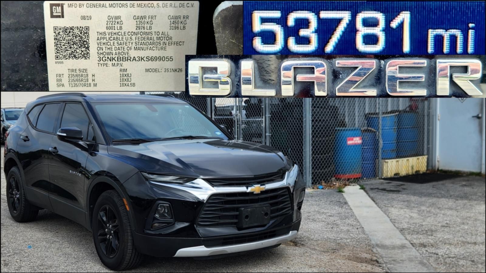Used 2019 Chevrolet Blazer