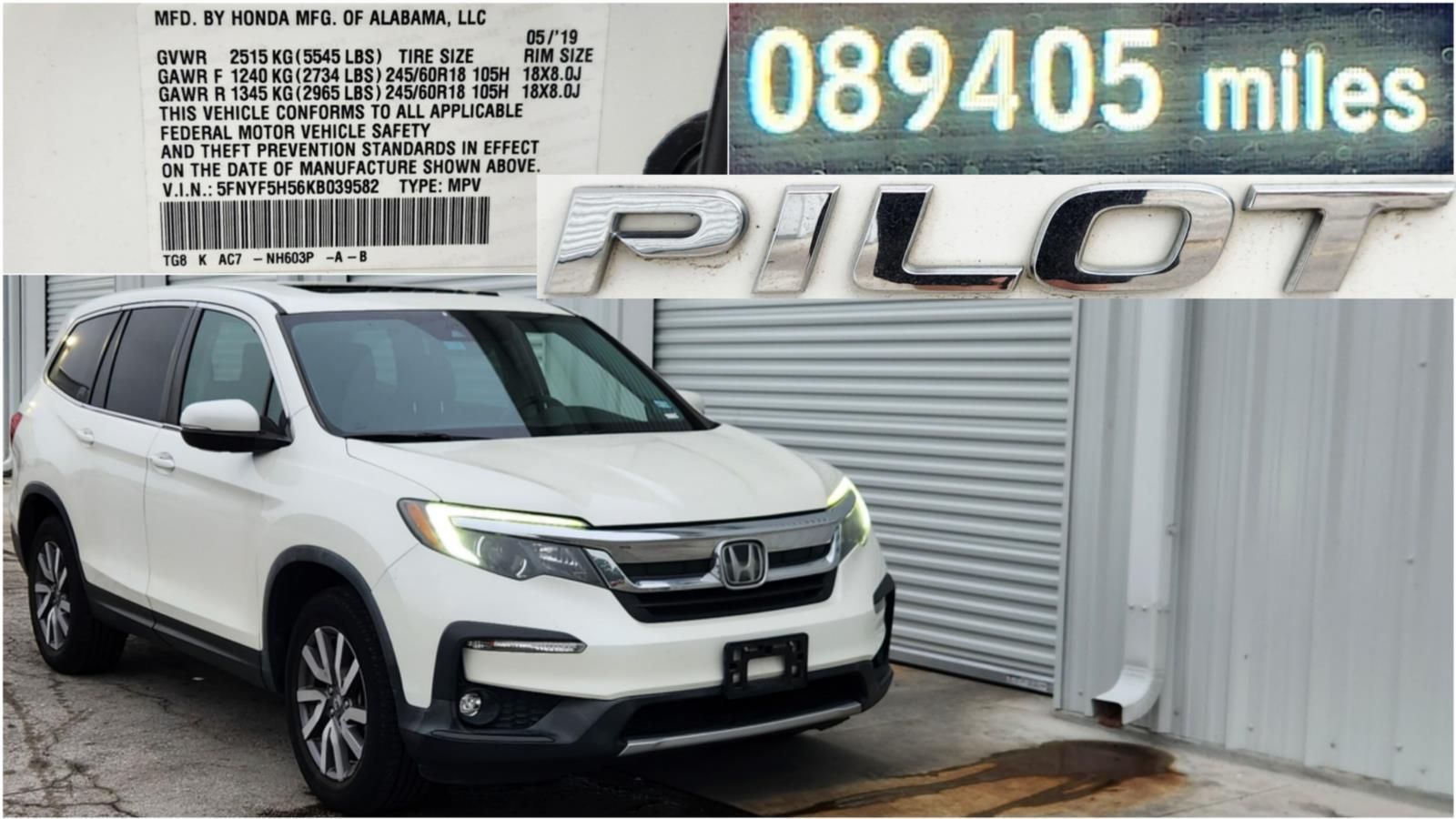 Used 2019 Honda Pilot