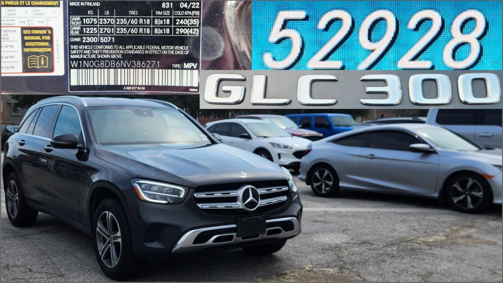 Used 2022 Mercedes-Benz GLC
