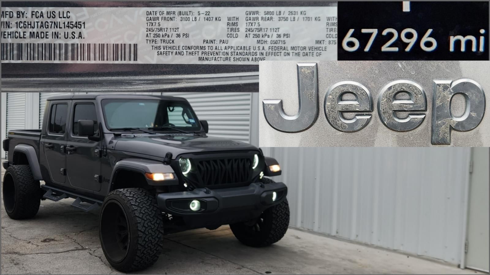 Used 2022 Jeep Gladiator