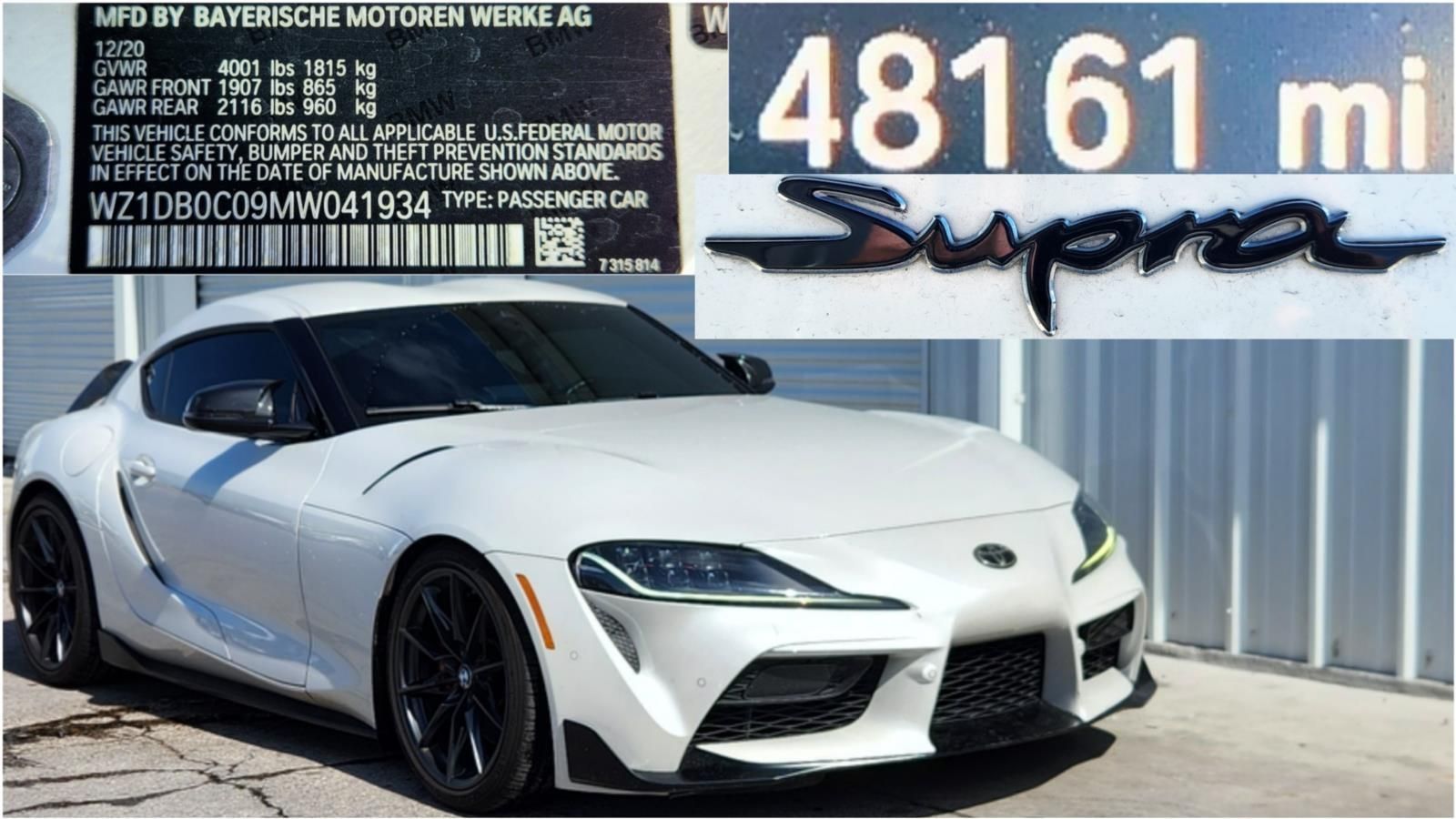 Used 2021 Toyota Supra