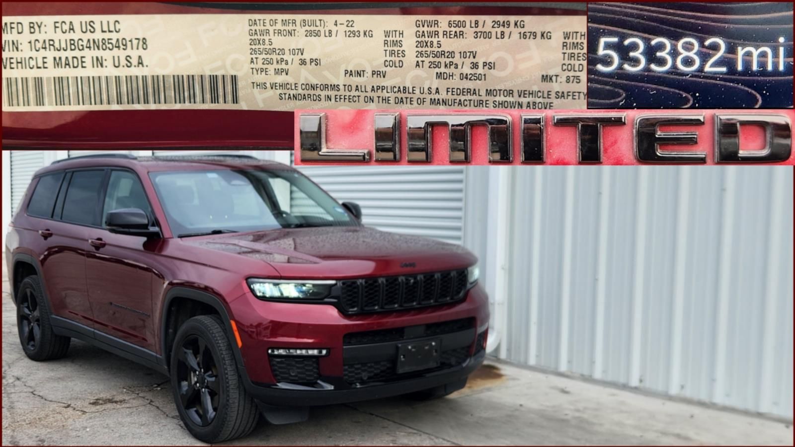 Used 2022 Jeep Grand Cherokee