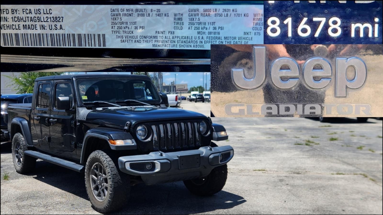 Used 2020 Jeep Gladiator