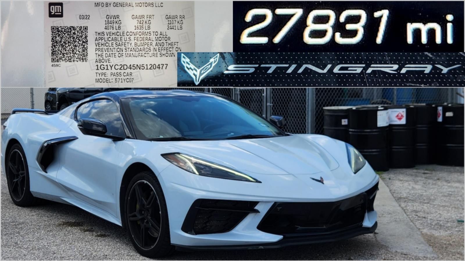 Used 2022 Chevrolet Corvette