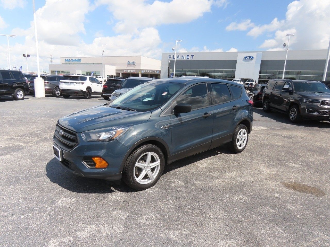 Used 2019 Ford Escape S with VIN 1FMCU0F72KUC25811 for sale in Spring, TX