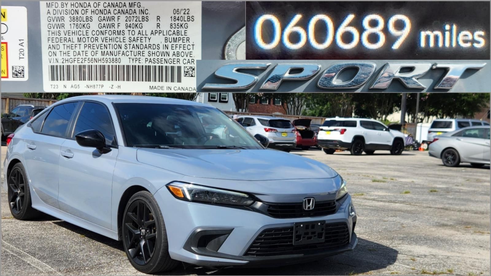 Used 2022 Honda Civic