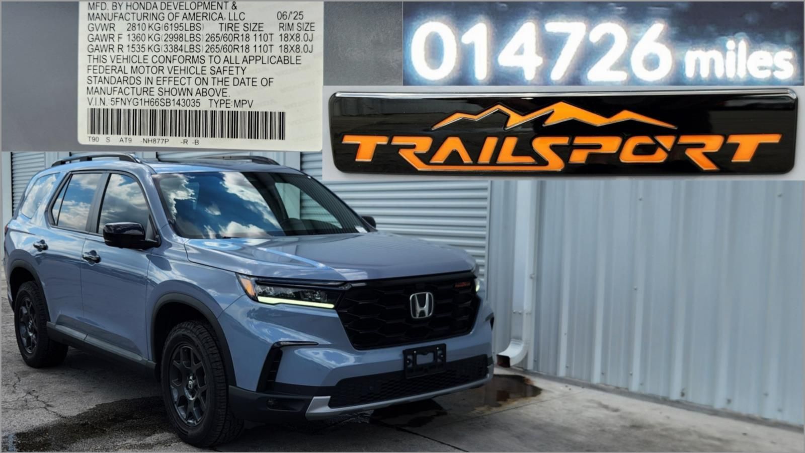 Used 2025 Honda Pilot