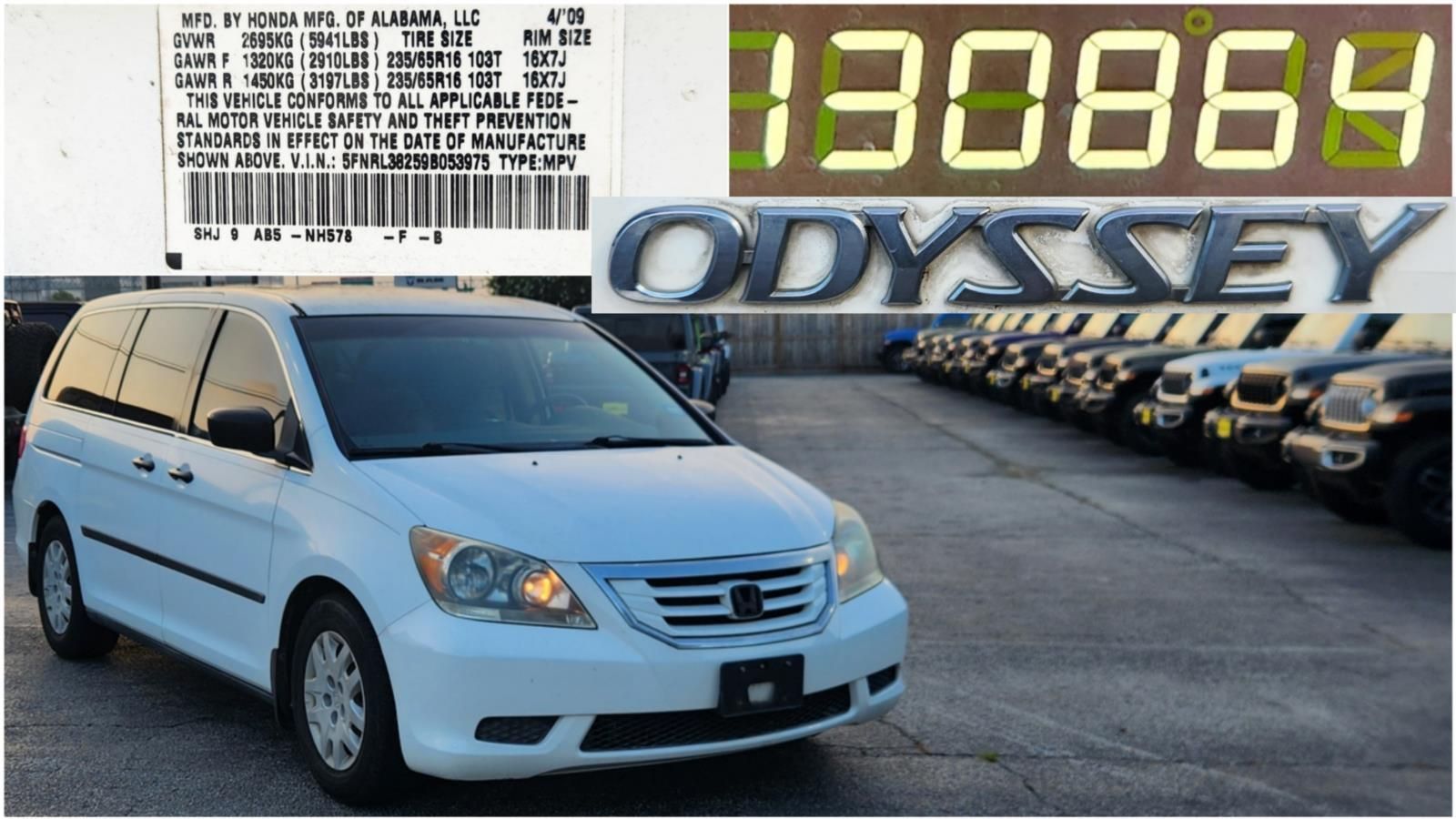 Used 2009 Honda Odyssey