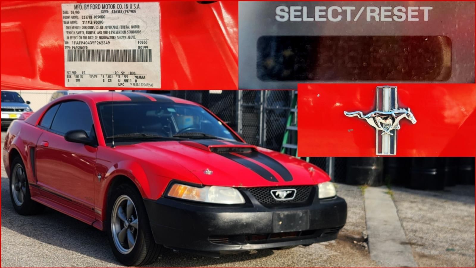 Used 2000 Ford Mustang