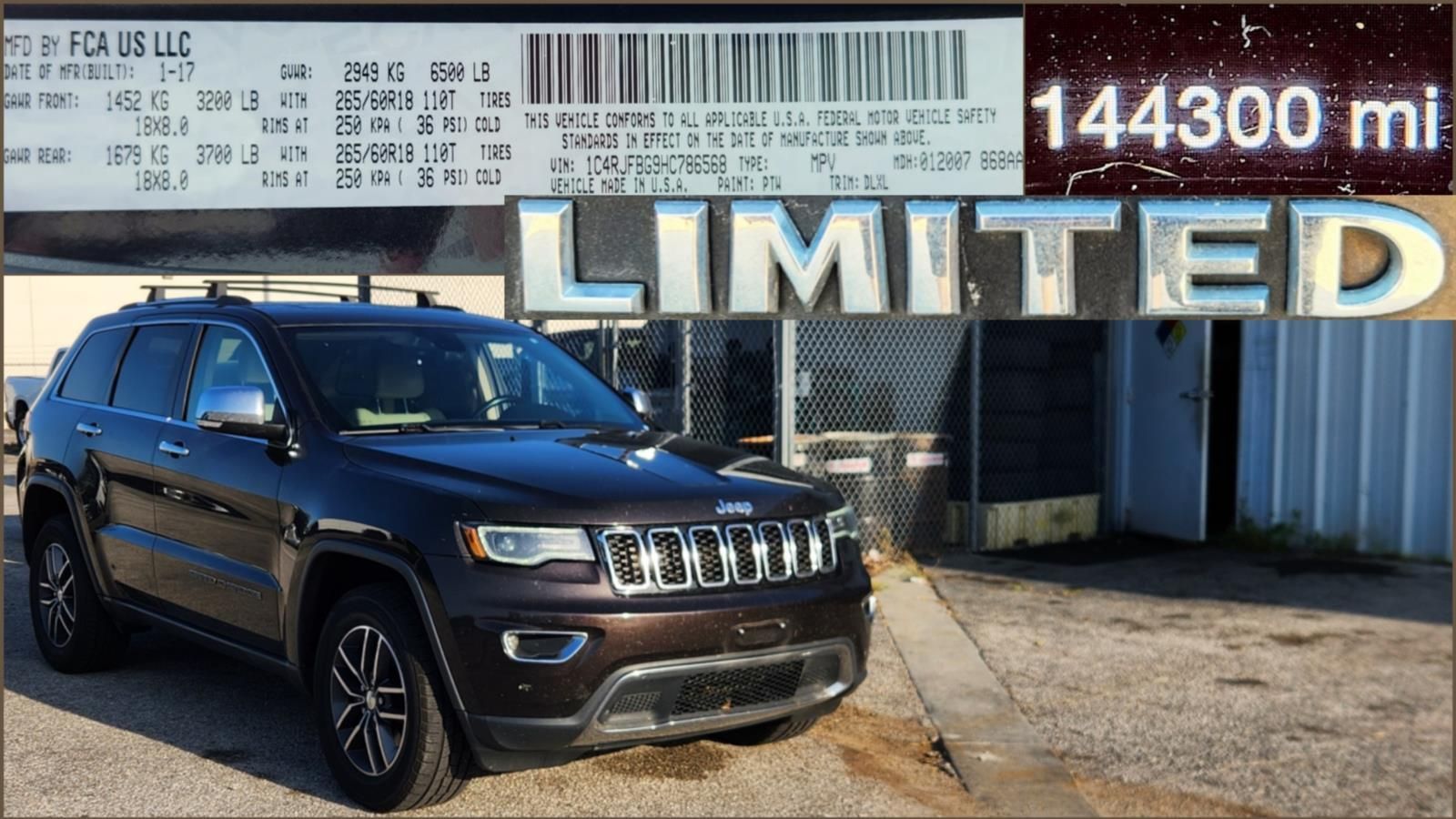 Used 2017 Jeep Grand Cherokee