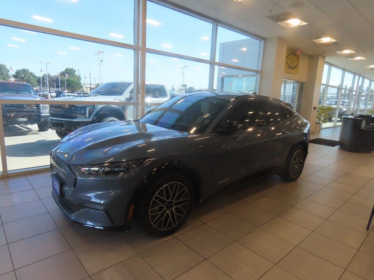 Certified 2024 Ford Mustang Mach-E Premium RWD with VIN 3FMTK3R48RMA47152 for sale in Spring, TX