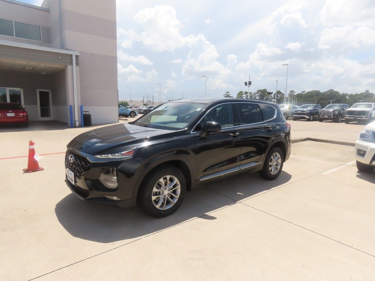 Used 2019 Hyundai Santa Fe SEL with VIN 5NMS33AD6KH045997 for sale in Spring, TX