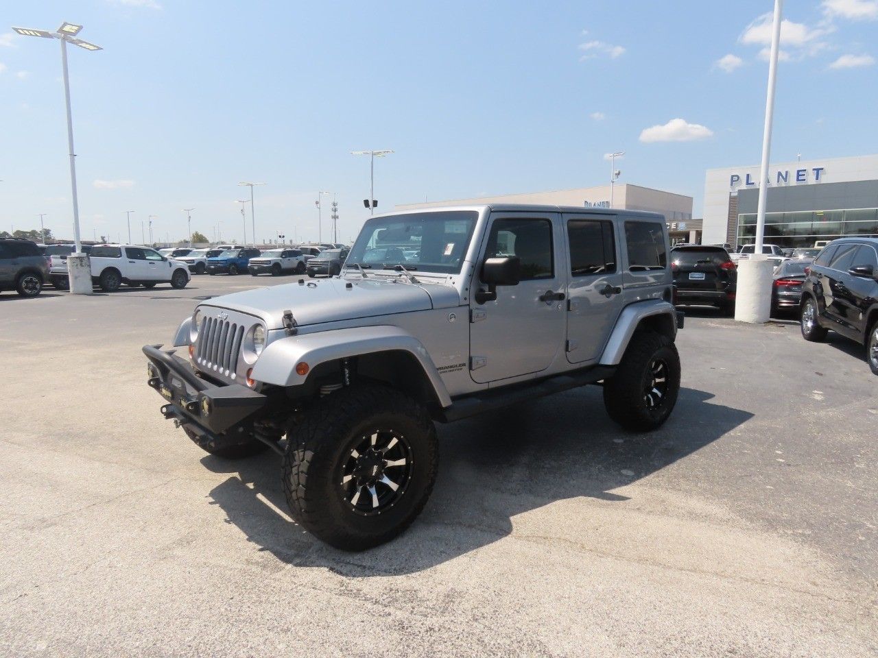 Used 2013 Jeep Wrangler Unlimited Sahara with VIN 1C4HJWEG1DL640005 for sale in Spring, TX