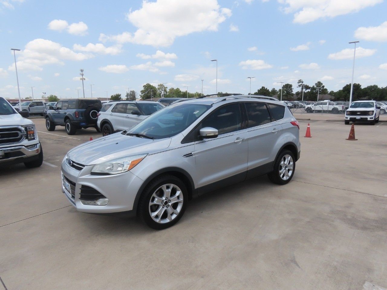 Used 2016 Ford Escape Titanium with VIN 1FMCU0J9XGUB70914 for sale in Spring, TX