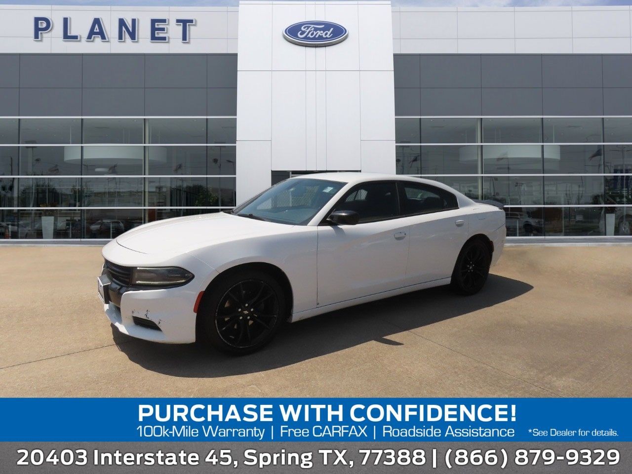Used 2017 Dodge Charger SE with VIN 2C3CDXBG1HH576342 for sale in Spring, TX