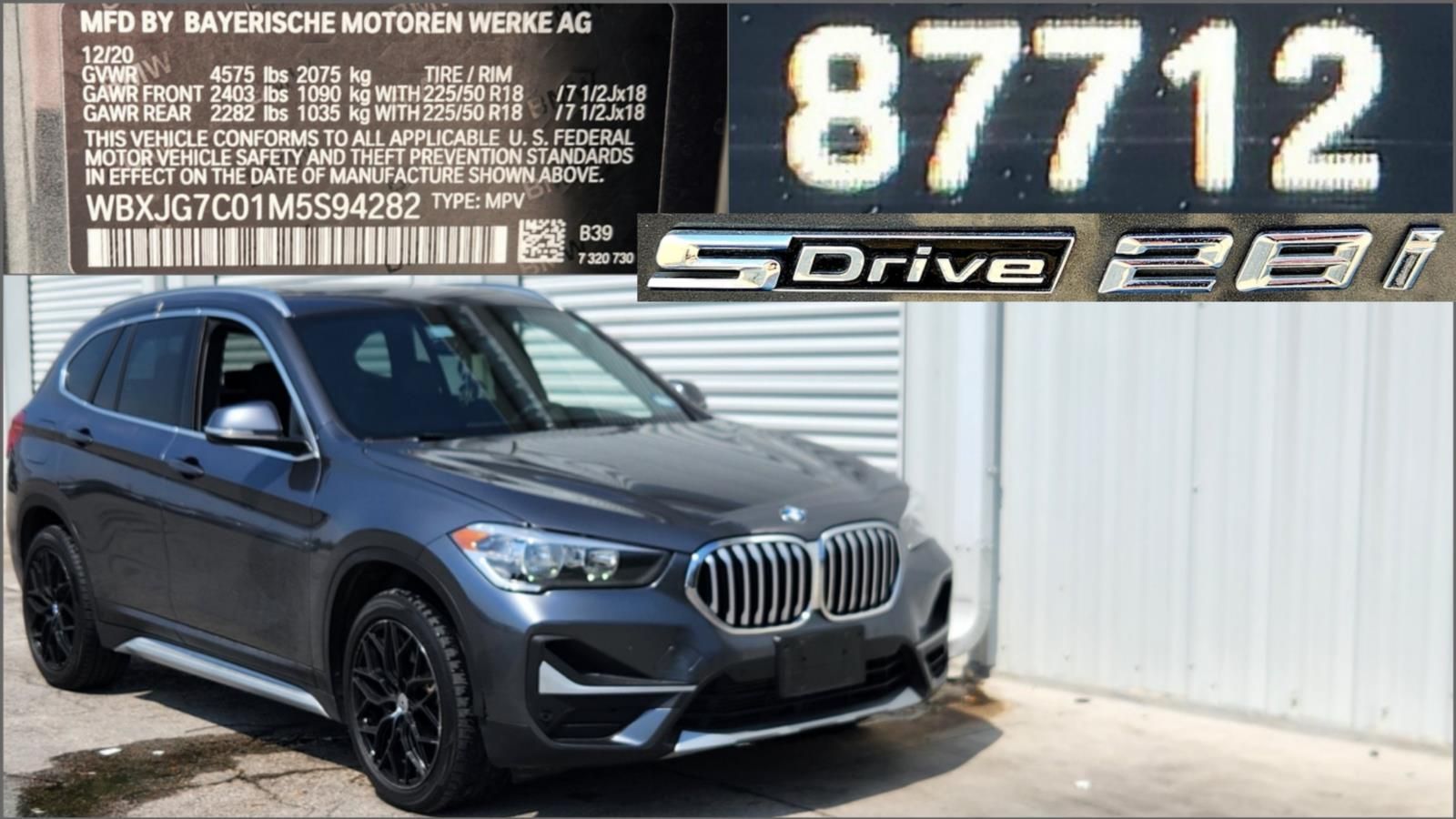 Used 2021 BMW X1
