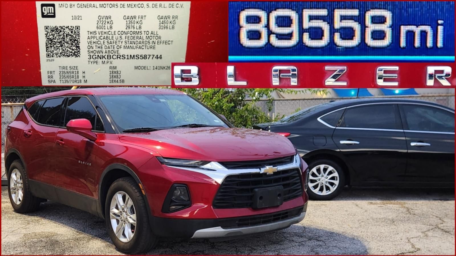 Used 2021 Chevrolet Blazer